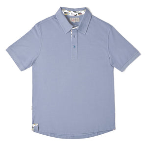 Men's Performance Polo - Bermuda Stone Grey