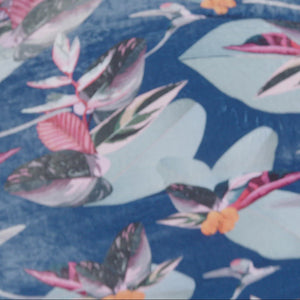 TABS Minky Blanket - Longtails & Loquats - Navy