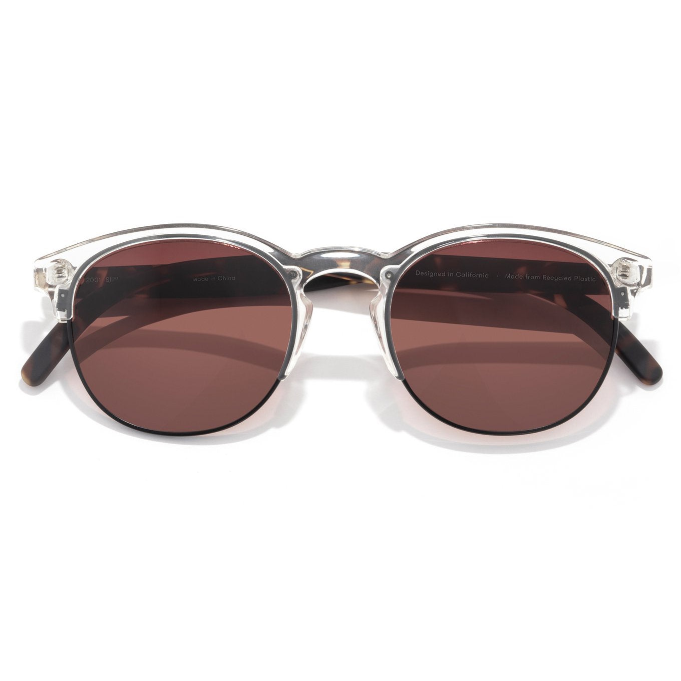 SUNSKI Sunglasses - Avila Clear Terra Fade