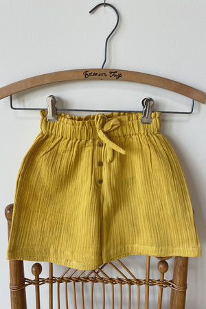 Emerson Fry Little Fry Sunshine Shorts - Marigold Organic