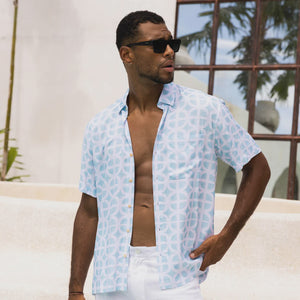 Kenny Flowers Short Sleeve Shirt- The Maldives