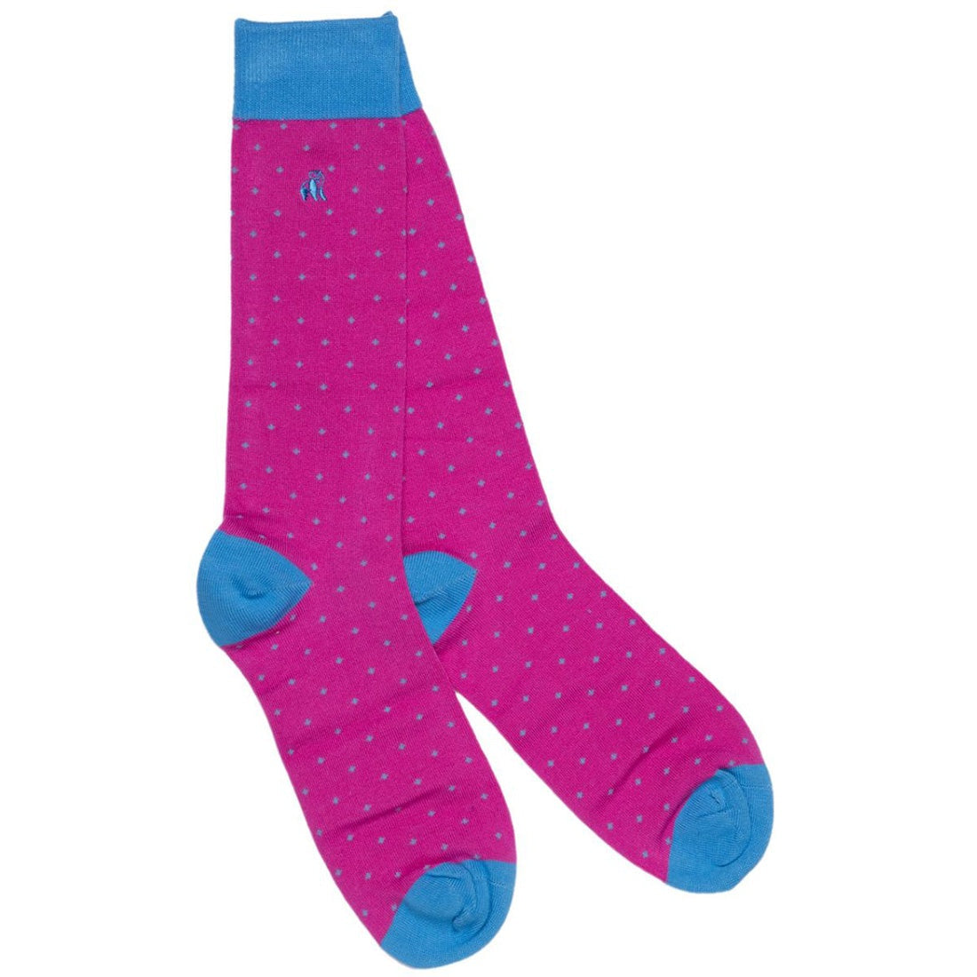 Swole Panda Socks - Pink Spotted