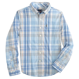 Johnnie-O Kiffin Jr. Performance Button Up Shirt - Maliblu