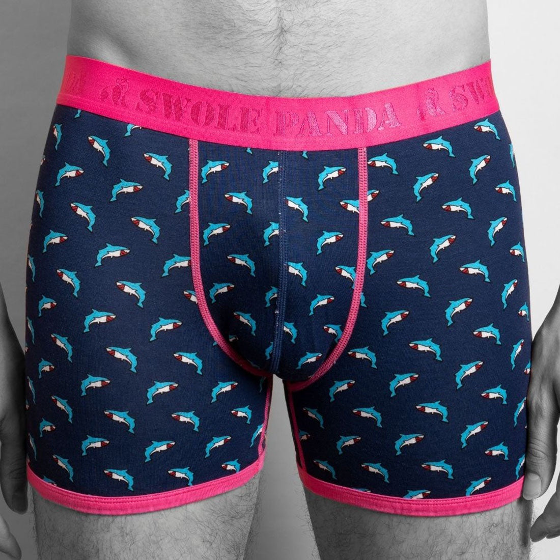 Swole Panda Boxers - Shark