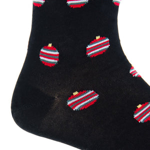 Dapper Classics Socks - Black Ornament