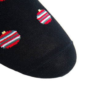 Dapper Classics Socks - Black Ornament